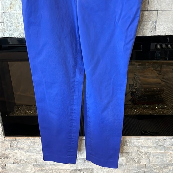 J Crew Blue Cafe Capri pants size 4 - Picture 7 of 11